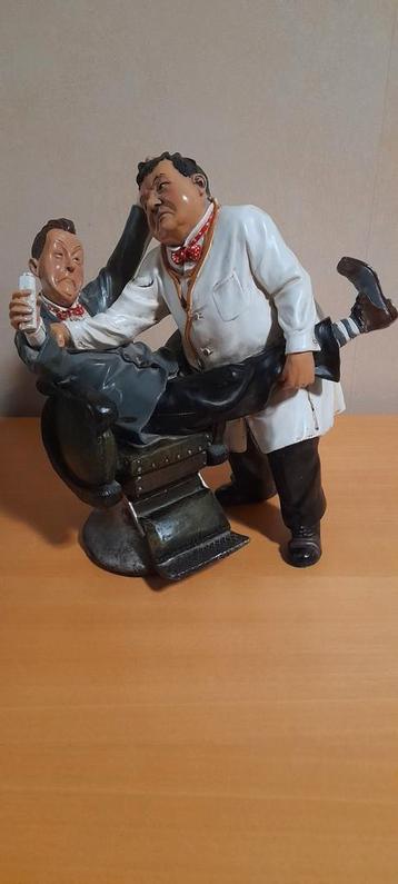 Laurel & Hardy Tandarts Beeld beschikbaar voor biedingen
