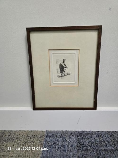 Rembrandt de bedelaar, Antiek en Kunst, Kunst | Schilderijen | Klassiek, Ophalen