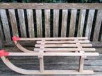 Degelijke houten slee van DAVOS, Ophalen, Gebruikt, Hout
