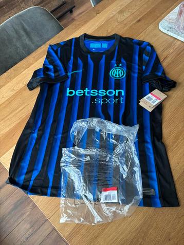 Inter milan internazionale home kit nike bnwt 25/26 beschikbaar voor biedingen