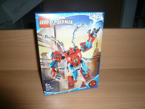 lego Marvel 76146 Spider-Man Mech -Nieuw, Kinderen en Baby's, Speelgoed | Duplo en Lego, Nieuw, Lego, Complete set, Ophalen of Verzenden
