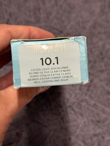 Infinity Haarverf 10.1 Extra Light Ash Blonde beschikbaar voor biedingen