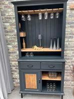 Wijnkast, Huis en Inrichting, Kasten | Buffetkasten, Ophalen, 50 tot 100 cm, Zo goed als nieuw, 150 tot 200 cm