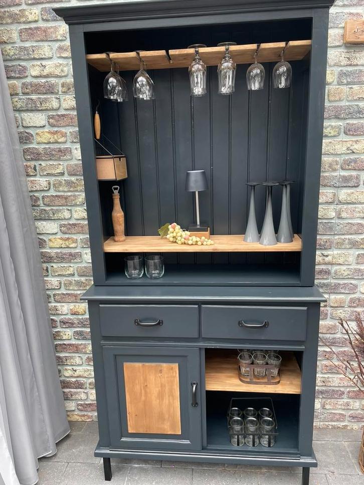 Wijnkast, Huis en Inrichting, Kasten | Buffetkasten, Zo goed als nieuw, 150 tot 200 cm, 50 tot 100 cm, 25 tot 50 cm, Ophalen