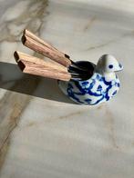 Vintage prikkertjes houdertje van mooi Chinees porselein., Ophalen of Verzenden