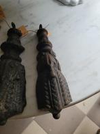 Antieke gietijzeren contra gewichten p/st 8.95, Antiek en Kunst, Antiek | Gereedschap en Instrumenten, Ophalen of Verzenden