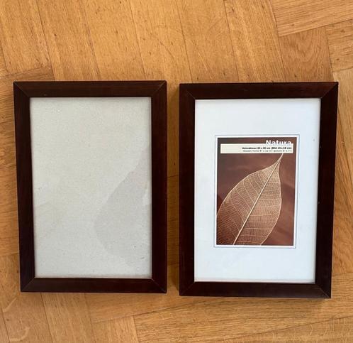 Twee wissellijsten, Huis en Inrichting, Woonaccessoires | Lijsten, Nieuw, Minder dan 50 cm, Minder dan 50 cm, Hout, Ophalen of Verzenden