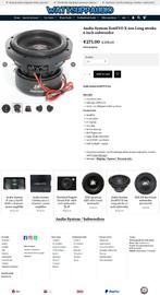 Audio System X06EVO X-ion Long stroke 6 inch subwoofer, Info@optimount.nl, Nieuw, Ophalen of Verzenden, Anholtseweg 48A 7091 HB DINXPERLO