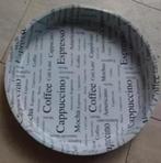 Dienblad rond, Ophalen of Verzenden, Gebruikt, Rond, Metaal
