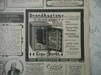 Adv. Lips Dordrecht. Brandkasten. 1904., Ophalen of Verzenden, Gebruikt, Overige typen
