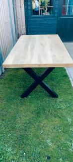 Mangohout Tafel, Ophalen, 200 cm of meer, 50 tot 100 cm, Zo goed als nieuw