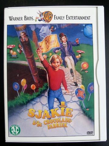 Sjakie in de chocoladefabriek (originele dvd) 1971 - Dahl beschikbaar voor biedingen