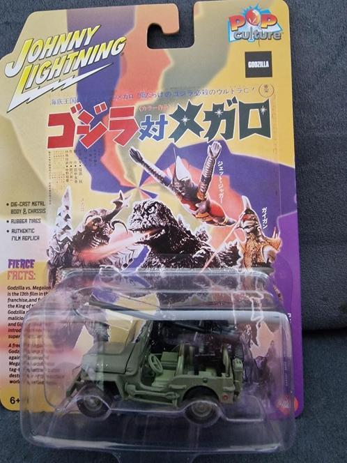 Willy's Jeep WW2 MB Johnny Lightning 1:64, Hobby en Vrije tijd, Modelauto's | Overige schalen, Nieuw, Auto, Ophalen of Verzenden
