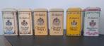 De Ruijter vintage blikjes, 6 stuks in serie, Verzamelen, Blikken, Ophalen of Verzenden, Gebruikt, Overige, Overige merken