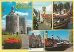 ENKHUIZEN Drommedaris Gevels Schepen Groeten, Verzenden, 1980 tot heden, Gelopen, Noord-Holland