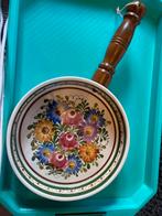 Oude Oostenrijkse Sierpan met Bloemmotief, Ophalen of Verzenden