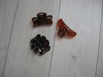 3 bruine haar knippen samen €5.00.., Ophalen of Verzenden, Nieuw, Haarspeld