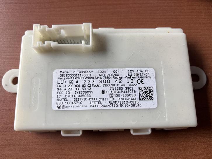 Module keyless go A2229004213 passend op verschillende types, Auto-onderdelen, Elektronica en Kabels, Mercedes-Benz, Gebruikt