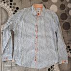 Prachtige heren overhemd, Ophalen of Verzenden, Zo goed als nieuw, Wit, Halswijdte 43/44 (XL)