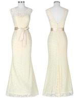 nieuwe galajurk maat 40 creme, Maat 38/40 (M), Galajurk, Beige, All2wish4