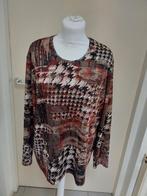 Prachtige bruine top van Germaine maat 44, okselm 62cm, Kleding | Dames, Tops, Bruin, Ophalen of Verzenden, Zo goed als nieuw