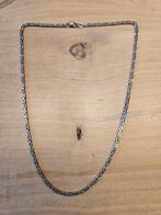 Zilveren Koningsketting Heren 60cm, Ophalen of Verzenden, Zo goed als nieuw, Zilver, Zilver