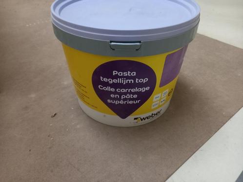 Weber pasta tegellijm top 16 kilo, Doe-het-zelf en Verbouw, Tegels, Nieuw, Vloertegels, Overige materialen, Minder dan 20 cm, Minder dan 20 cm