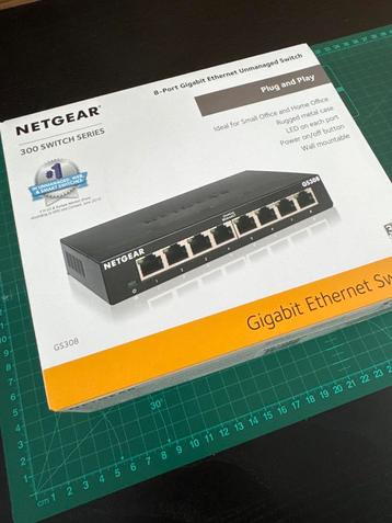 Netgear GS-308 Unmanaged Switch beschikbaar voor biedingen