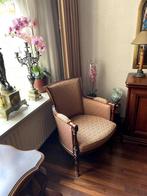 Antieke fauteuil, stoel, zetel, Antiek en Kunst, Antiek | Meubels | Stoelen en Banken, Ophalen