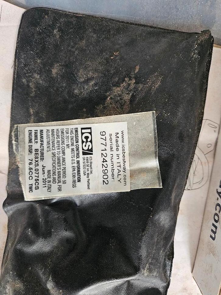 te koop ICS van Voorden muurzaag steen diamant kettingzaag, Doe-het-zelf en Verbouw, Gereedschap | Zaagmachines, Zo goed als nieuw