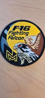 Luchtmacht F16 badge patch, Verzamelen, Luchtvaart en Vliegtuigspotten, Ophalen of Verzenden, Nieuw, Patch, Badge of Embleem