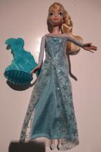Barbie Elsa met Frozen schijf met muziek van Disney, Ophalen, Zo goed als nieuw, Pop