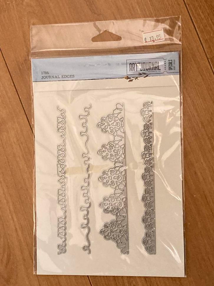 Elizabeth craft design ecd journal edges nieuw, Hobby en Vrije tijd, Scrapbooking, Nieuw, Frame of Mal, Ophalen of Verzenden