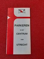 oude plattegrond Parkeren in het centrum van Utrecht, 1983, Boeken, Atlassen en Landkaarten, Ophalen of Verzenden, 1800 tot 2000