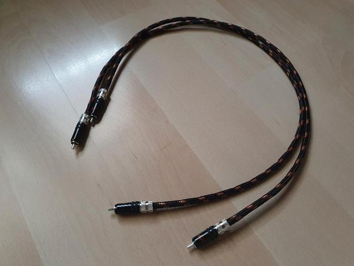 Hypex rca interlinks, Audio, Tv en Foto, Audiokabels en Televisiekabels, Zo goed als nieuw, Interlink-kabel, Minder dan 2 meter