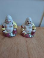 2 oude Chinese boeddah's in doosjes., Ophalen of Verzenden