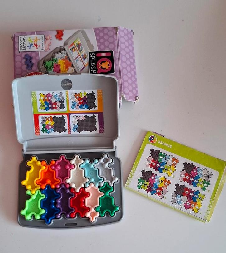 IQ splash spel smart games, ontzettend leuk 1p spel!, Hobby en Vrije tijd, Denksport en Puzzels, Gebruikt, Ophalen of Verzenden