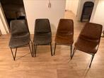 Eetkamerstoelen Woonexpress, Huis en Inrichting, Ophalen, Zo goed als nieuw, Bruin