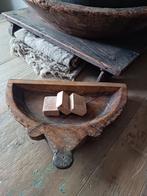 Ciabatta houten schaaltje, Huis en Inrichting, Woonaccessoires | Schalen en Manden, Ophalen of Verzenden, Zo goed als nieuw, Hout