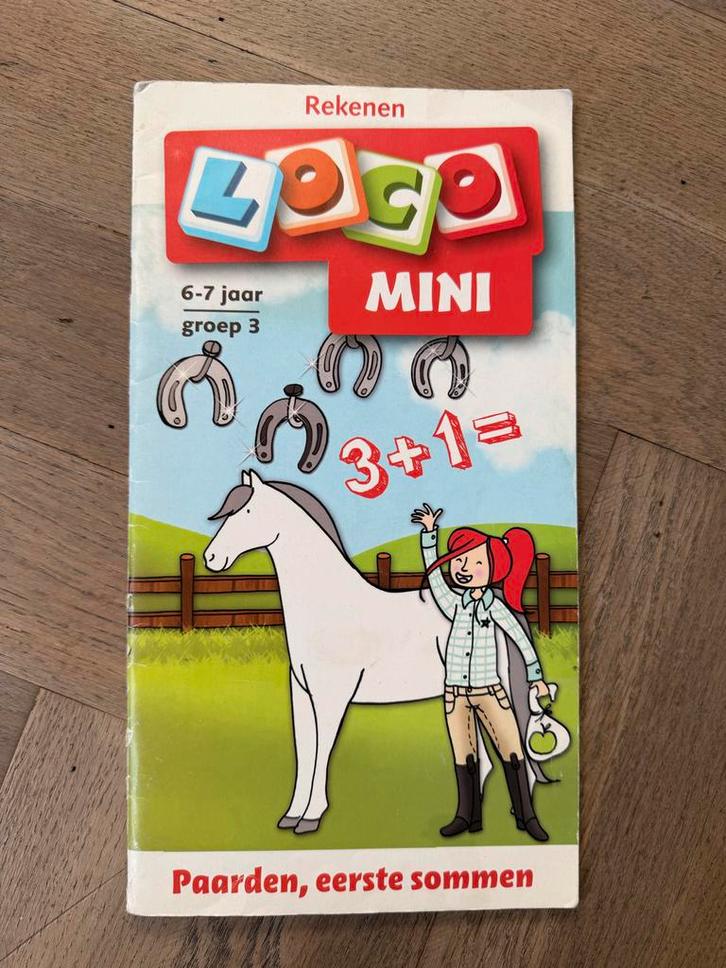 Mini Loco Rekenen Groep 3, Kinderen en Baby's, Speelgoed | Educatief en Creatief, Zo goed als nieuw, Puzzelen, Ophalen of Verzenden
