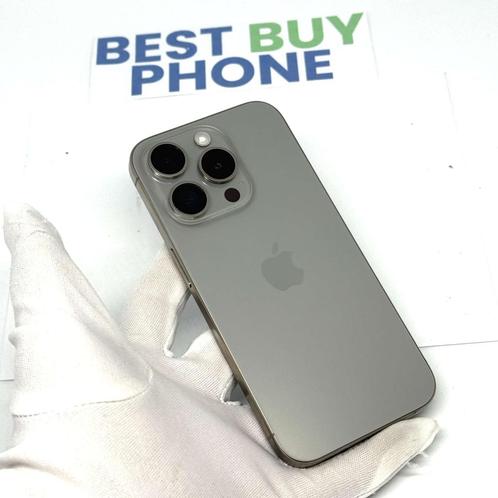iPhone 15 Pro 128GB naturel /ongebruikt + 12 maanden garanti, Telecommunicatie, Mobiele telefoons | Apple iPhone, Zo goed als nieuw