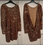 Rose glitter jurk met open rug - Nieuw!, Kleding | Dames, Maat 38/40 (M), Nieuw, Ophalen of Verzenden, Roze