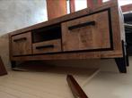 TV meubel in zeer goede staat - 140x45x50 cm, 100 tot 150 cm, Eikenhout, Ophalen of Verzenden, Zo goed als nieuw