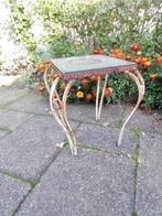 frans ijzer brocante plant tafeltje, Antiek en Kunst, Curiosa en Brocante, Ophalen of Verzenden
