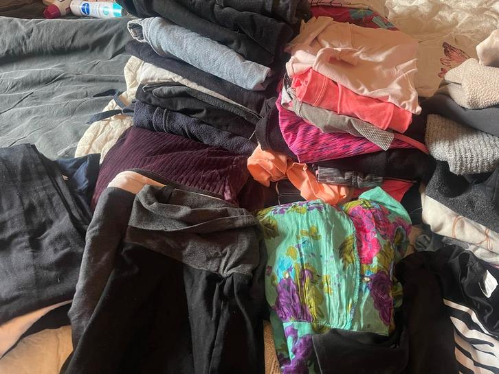 Groot kledingpakket maat 170 tm S, Kinderen en Baby's, Kinderkleding | Maat 170, Gebruikt, Meisje, Setje, Ophalen