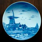 Delfts Blauw Wandbord Molen, Ophalen of Verzenden