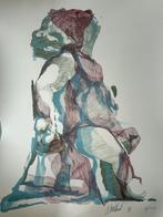 Litho Jeroen Melkert 99 100 bij 70 cm !, Antiek en Kunst, Kunst | Litho's en Zeefdrukken, Verzenden
