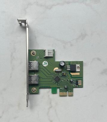 PCie naar 2x usb 3.0 adpter / Werkt perfect! beschikbaar voor biedingen