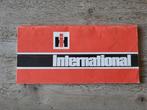 International ih ihc mccormick tractor folder, Ophalen of Verzenden