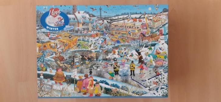Puzzels "I love" van Gibson's, Hobby en Vrije tijd, Denksport en Puzzels, Nieuw, Legpuzzel, 500 t/m 1500 stukjes, Ophalen of Verzenden